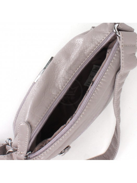 Сумка женская Guecca 7007 светло-серая