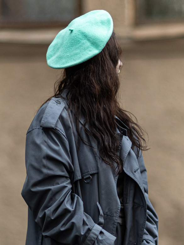 Берет женский Stigler, бийскайская зелень