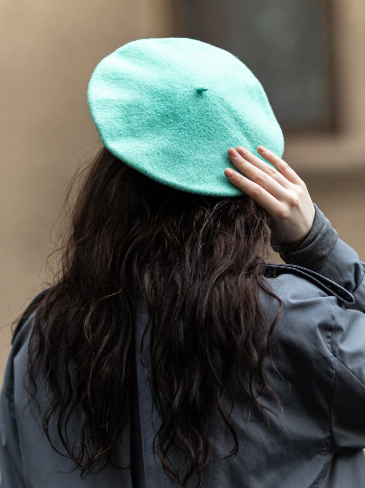 Берет женский Stigler, бийскайская зелень