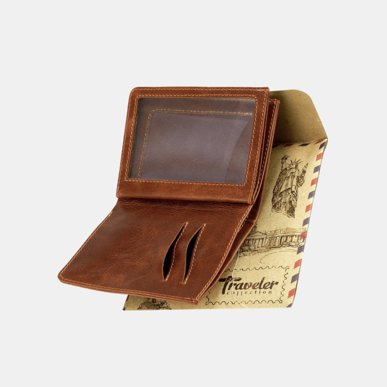 Бумажник водителя ОВД-228-1926 "Traveler" светло-коричневый Бумажник водителя ОВД-228-1926 "Traveler" светло-коричневый