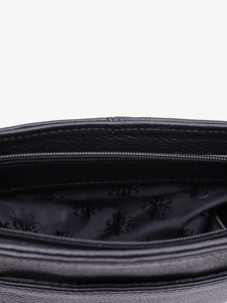 Сумка мужская zн ALEXX 0111 черный флотер Сумка мужская zн ALEXX 0111 черный флотер