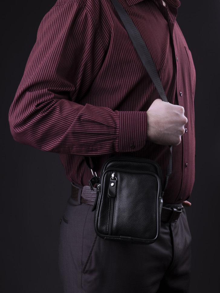 Сумка мужская Baggins 136 черная