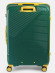 Чемодан L'Case, Lyon без расширения тёмно-зелёный